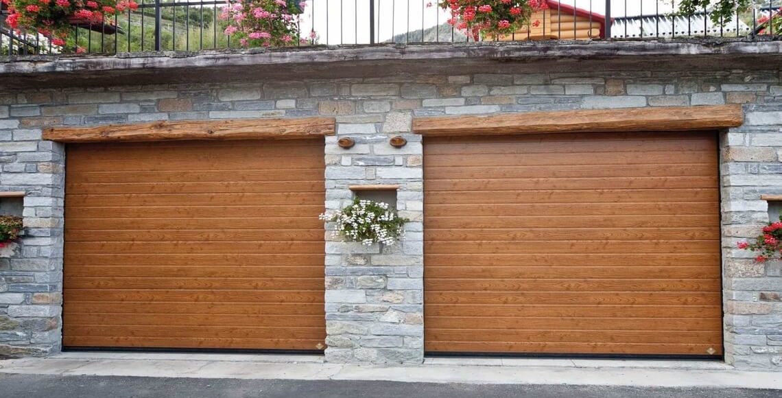 portone garage sezionale elettrico