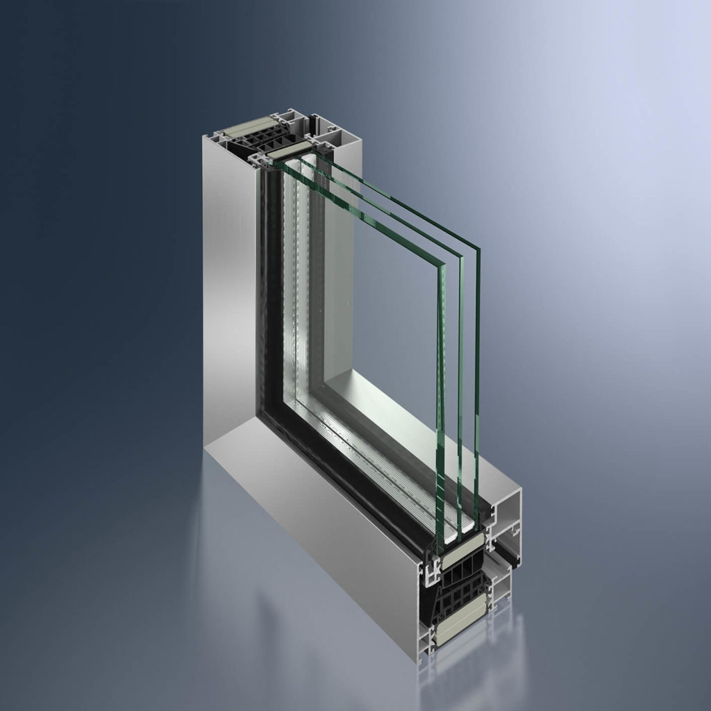 sezionedi un infisso schuco simplysmart