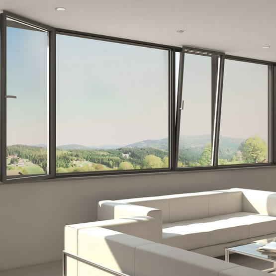 nastri di finestre profilo Schuco minimal