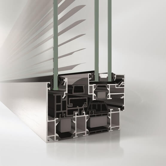 dettaglio con schermatura solare