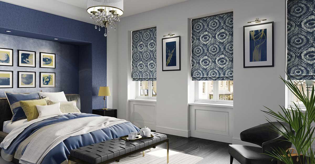 tende a pacchetto per camera da letto