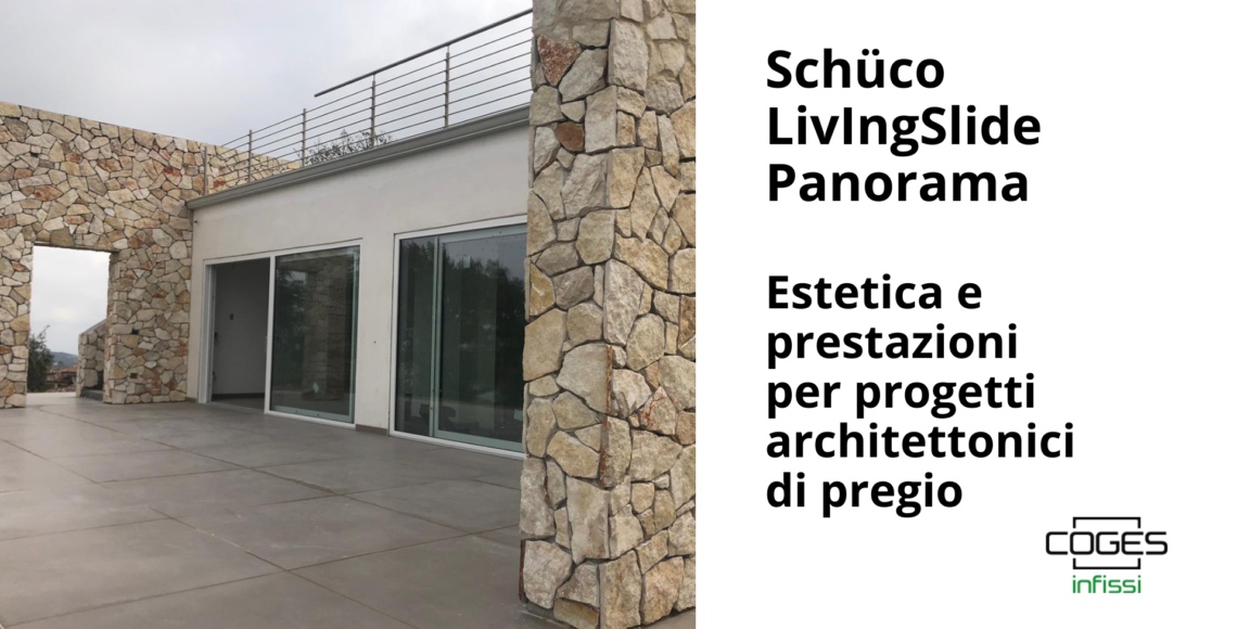 Alzante scorrevole Schüco in PVC | Cosenza